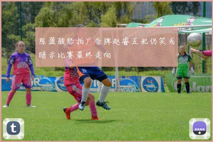 陈盈骏怒拍广告牌赵睿五犯仍笑或暗示比赛最终走向
